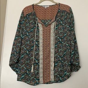DR2 Patterned Blouse